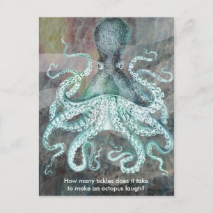 Nautical Octopus Briefkaart