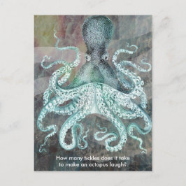 Nautical  Octopus Briefkaart