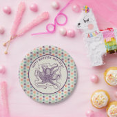 Nautical Octopus Personalized Birthday Party Papieren Bordje (Feest)