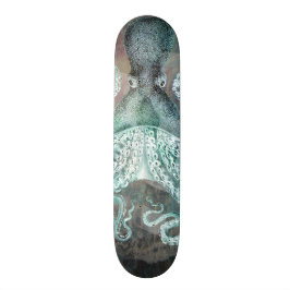 Nautical  Octopus Skateboard