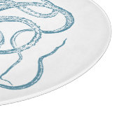 Nautical octopus snijplank (Hoek)