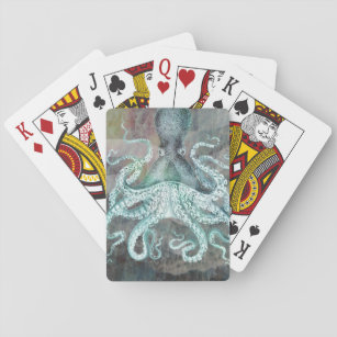 Nautical  Octopus Speelkaarten
