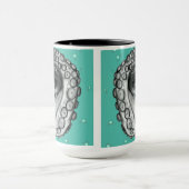  Nautical Octopus Tattoo Style Mok (Midden)