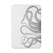 Nautical octopus tentacles  kraken steampun badmat (Voorkant Verticaal)