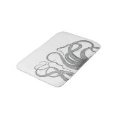 Nautical octopus tentacles kraken steampun badmat (Gekanteld)
