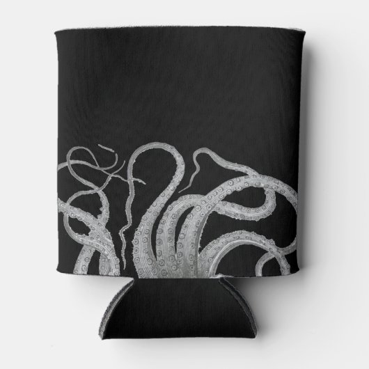 Nautical octopus tentacles  kraken steampun blikjeskoeler (Voorkant)