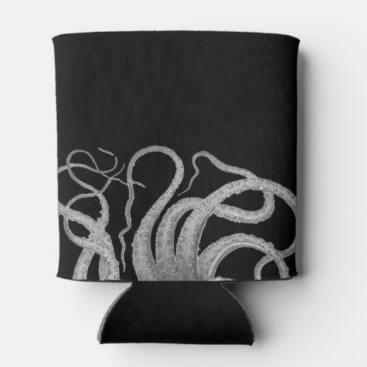 Nautical octopus tentacles  kraken steampun blikjeskoeler (Achterkant)