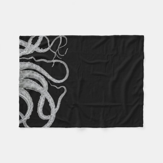 Nautical octopus tentacles  kraken steampun fleece deken (Voorkant (Horizontaal))