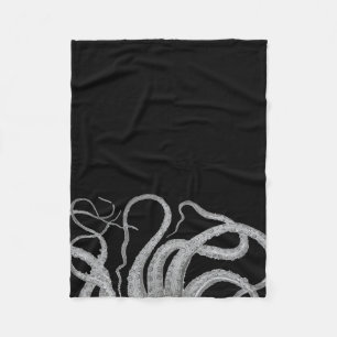 Nautical octopus tentacles  kraken steampun fleece deken