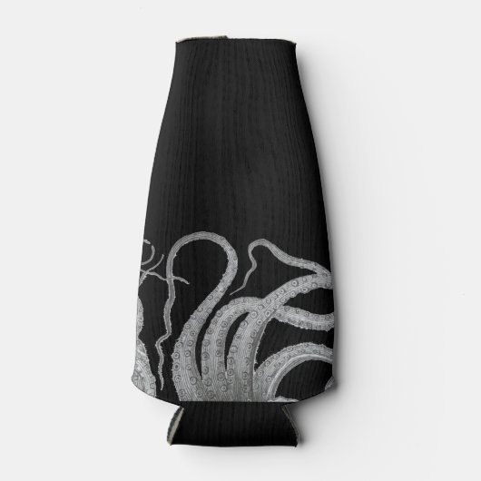 Nautical octopus tentacles  kraken steampun flesjeskoeler (Voorkant)