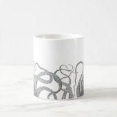 Nautical octopus tentacles kraken steampun koffiemok (Center)