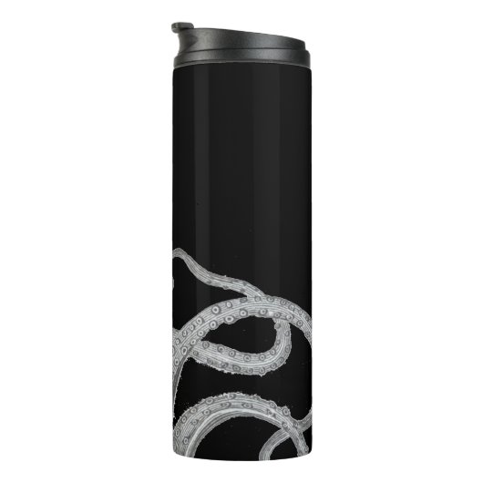 Nautical octopus tentacles  kraken steampun thermosbeker (Geroteerd rechts)