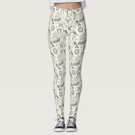 Nautical Old Sailor Tattoos gevierd Leggings