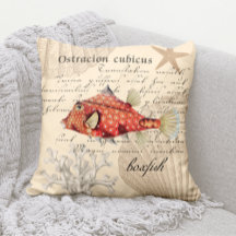  Nautical Oranje Boxfish Illustratie