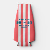 Nautical Party Bottle Cooler (Voorkant)