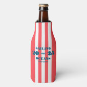 Nautical Party Bottle Cooler (Fles Voorkant)