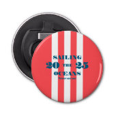 Nautical Party Button Bottle Opener (Voorkant)
