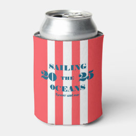 Nautical Party Can Cooler