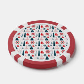 Nautical Patriot Pokerchips (Enkel)