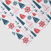 Nautical Patriot Tissuepapier (Detail)