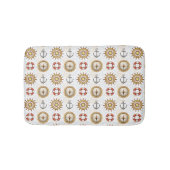 Nautical Pattern badmatten (Voorkant)