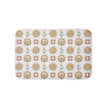 Nautical Pattern badmatten