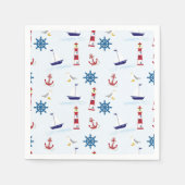 Nautical Pattern Boat Art Nautical Art Pattern Des Servet (Voorkant)