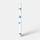 Nautical Pattern Monogram Samsung Galaxy Hoesje (Linkerkant)