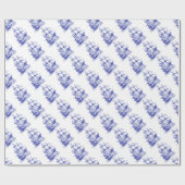 Nautical Pattern Wrapping Paper Cadeaupapier (Vlak)