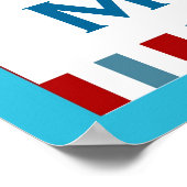 Nautical Personalised Name Art Print (Hoek)