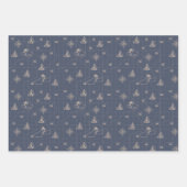 Nautical Personalized Birthday Wrapping Sheets Inpakpapier Vel (Voorkant)