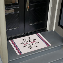 Nautical Personalized Deurmat
