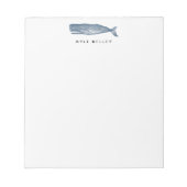 Nautical Personalized Notitieblok, Navy Blue Notitieblok (Voorkant)