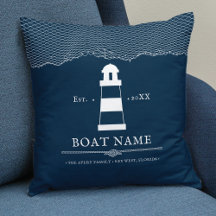 Nautical Personalized vuurthouse Boat Name