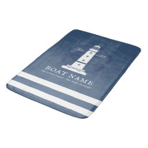 Nautical Personalized vuurthouse Boat Name Modern