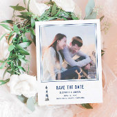 Nautical Photo Border Sla de datum op Save The Date