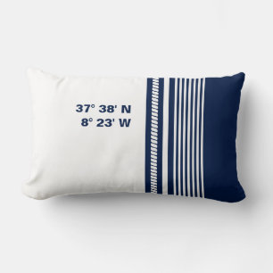 Nautical Pillow, Coordinates, Nautical Stripes, Kussen