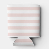 Nautical Pink Stripe & Navy Anchor Specialized Blikjeskoeler (Achterkant)