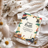 Nautical Pirate Ahoy Het is een Boy Diapper Raffle Informatiekaartje