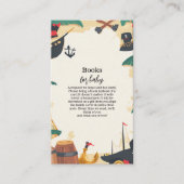 Nautical Pirate Ahoy Het is een jongensboek voor B Informatiekaartje (Voorkant)