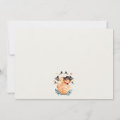 Nautical Pirate Ship Lion Cub Kinder Foto Birthday Kaart (Achterkant)