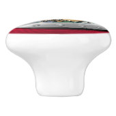 Nautical Porthole Ceramic Pull Keramische Knop (Zijkant)