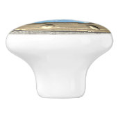 Nautical Porthole Ceramic Pull Keramische Knop (Zijkant)