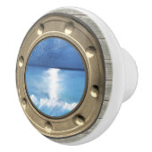 Nautical Porthole Ceramic Pull Keramische Knop (Rechts)
