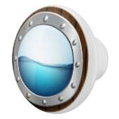 Nautical Porthole Drawer Knobs Keramische Knop (Rechts)