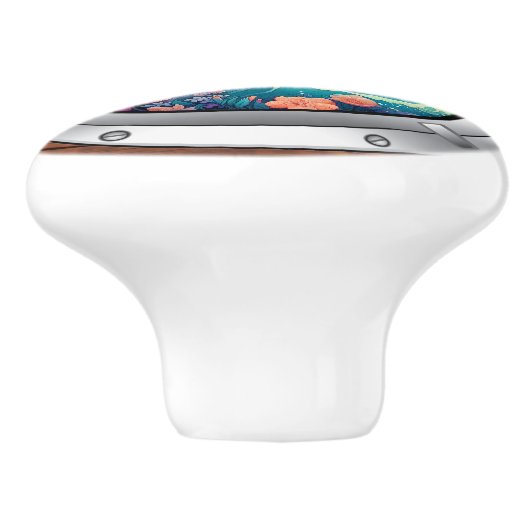 Nautical Porthole Drawer Knobs Keramische Knop (Zijkant)