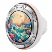 Nautical Porthole Drawer Knobs Keramische Knop (Rechts)