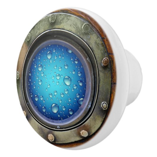 Nautical Porthole Drawer Knobs Keramische Knop (Rechts)