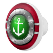 Nautical Porthole Drawer Knobs Keramische Knop (Rechts)