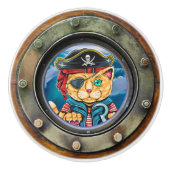 Nautical Porthole Drawer Knobs Keramische Knop (Voorkant)